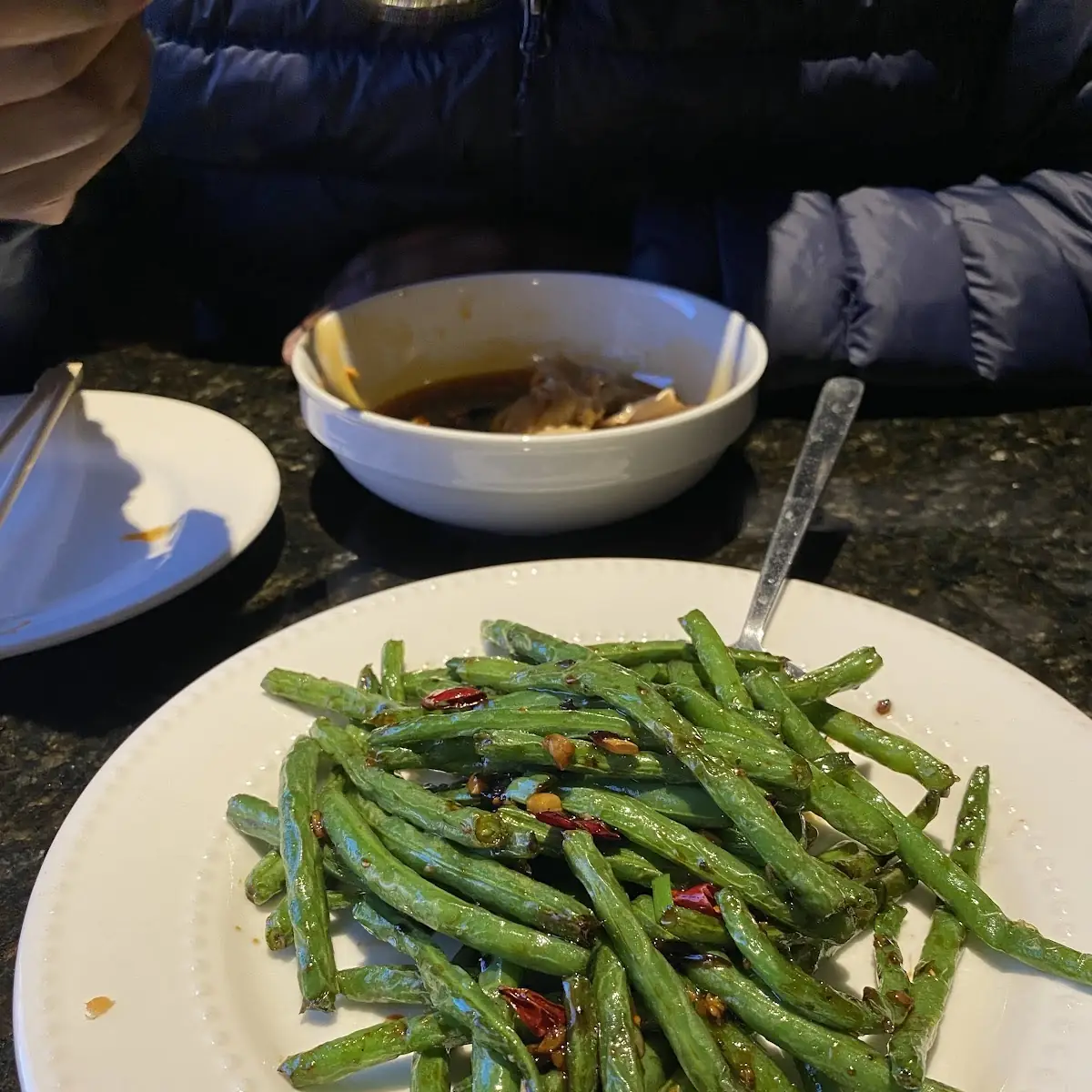 干煸四季豆 dry fried string beans